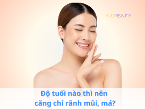 Độ tuổi nào thì nên căng chỉ rãnh mũi, má