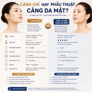 Căng Chỉ Hay Phẫu Thuật Căng Da Mặt?