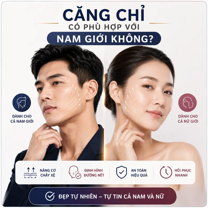 Căng Chỉ Có Phù Hợp Với Nam Giới Không